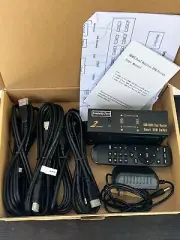 USB+HDMI Dual Port Smart KVM Switch VGA/DVI/HD/DP Dual Monitor