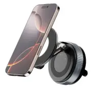Magnetic Phone Holder for Car – Strong Suction Cup Mount with Vacuum Lock, 36...