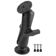RAM Drill Down 1.5" Ball Mount f/ Garmin GPSMAP 172 - 555, Fish Finder 80 - 120