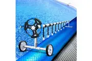 Swimming Solar Pool Cover Pools Roller Wheel Blanket 500 Micron 7X4M