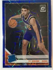 2019/20 Panini Donruss Optic Ty Jerome Rated Rookie #167 Blue Velocity Suns