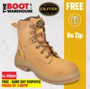 Oliver Work Boots 55332, 150mm (6"), Steel Cap Safety. Lace-Up (No Zip). NEW!