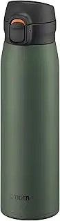 [Tiger] Flask MKR-W60NGK Stainless Steel Bottle, 20.6 fl oz (600 ml), Easy to Drink Design, Easy to Drink Lid and Seal, Easy to Wash Only 2 Pieces, Easy Cap, Vacuum Insulated, Mug, Hot and Cold