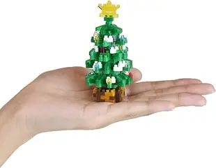 日本 nanoblock 聖誕系列 樂高拼圖 聖誕樹 雪人 樂高 拼圖 3D 聖誕節 交換禮物 送禮 裝飾品【小福部屋】