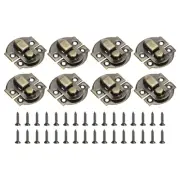8 Pcs Hasp Clasp Latch Lock, 29 x 27mm Decorative Retro Toggle Latch, Bronze