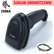 Zebra DS8108-SR00007ZZWW 2D 1D Handheld Barcode Scanner Imager With USB Cable