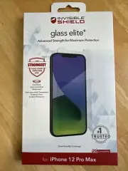 ZAGG InvisibleShield Glass Elite+ Screen Protector Apple iPhone 12 PRO MAX 6.7"