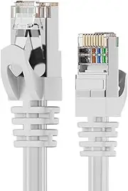 Ethernet Cords -10Gbps 10ft Heavy Duty Network Cords | Connector Cables for Router | Internet Wire Cables | Computer Accessories for Routers, Modems, Printers