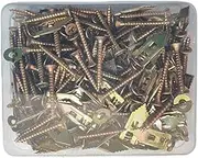 Drywall Self Drilling Anchors, Hollow Wall Anchors and Screws Kit, Mounting Assortment Strong Load Capacity for Mirror Shelf TV Mount Projects