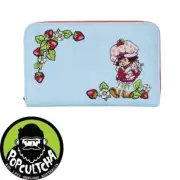 Strawberry Shortcake - 45th Anniversary Denim 4" Faux Leather Zip-Around Wallet