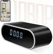 Hidden Spy Camera Clock,1080P WiFi Hidden Spy Clock Camera with Night Vision/Motion Detection/Loop Recording, Wireless Security Nanny Cam Surveillance Camera for Home and Office