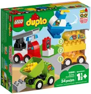 LEGO 10886 My First Car Creations: Build & Play Toddler Car Set