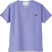 [Pantone] 7000SC Scrub, Medical Lab Coat, Unisex, Color Variation, Sweat Absorbent, Quick Drying, saxon blue, LL