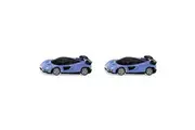 2x Siku 1537 McLaren Senna Diecast Vehicle Kids Child Collectable Toy Blue 3+