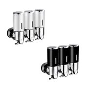 Wall Mounted 1500ml Soap Dispenser for Bathroom - Shampoo and Gel Pump