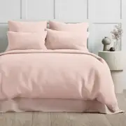 Sheridan Shaws Quilt Cover Set in Blush Size: King Cotton