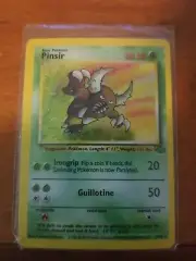 Pinsir 9/64 Jungle Set Holo Rare Unlimited Edition Pokemon Card WOTC