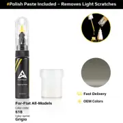 Touch Up Paint For Fiat All Models 618 Grigio With Polish Paste