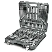 INGERSOLL-RAND 752022 205 Piece SAE/Metric Master Mechanics Tool Set