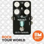 Electro-Harmonix EHX Oceans 11 Multi-Reverb Effects Pedal FX - Belfield Music
