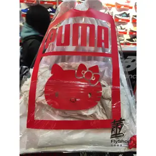 [飛董] PUMA X HELLO KITTY BACKPACK 紅白 透明 雙肩 後背包  束口袋