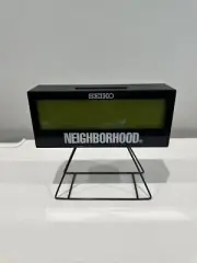 NEIGHBORHOOD NH X SEIKO . MINI SPORTS TIMER CLOCK 176✕158✕65mm