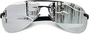 [Fishingtours] Aviator Sunglasses for Men and Women Polarized Mirrored for driving