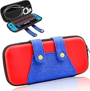 Case Compatible with Nintendo Switch and Switch OLED, Switch Case with 10 Game Cassettes