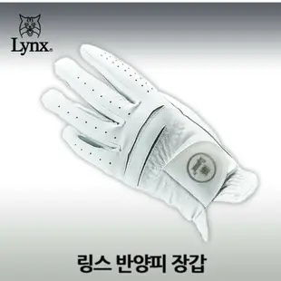Lynx 高爾夫球手套 男士羊皮手套 單只左手 透氣防滑golf練習