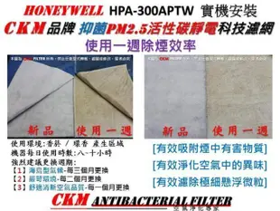 CKM【抗菌】適用 Honeywell 抗敏系列 HPA-202APTW 空氣清淨機 活性碳濾網 濾心 同 HRF-R1