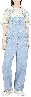 [Levi's] SILVERTAB(TM) Women's Overalls, Silver Tab, Cropped Denim Pants