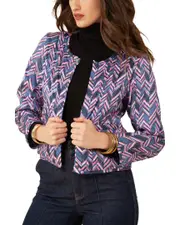 Hale Bob Quilted Twill Top