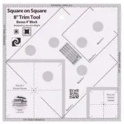 Creative Grids Square on Square 8in Trim Tool CGRJAW8
