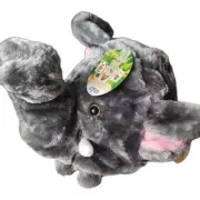 ELEPHANT Dress Up Cosplay/Party Hat Looped Ties Polyester Plush Kids Teens NWT