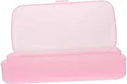 LOORGVEL Nail Art Tool Sterilizer Tray Box Two Design with Draining Compact Organizer for Tweezers Manicure Home Use Easy to Clean