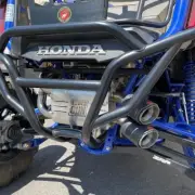Big Gun Steel Dual Slip On Exhaust w/ CF Tip For Honda Talon 1000R 2020-21
