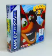 GBA Game Boy Advance Storage Case - Crash Bandicoot 2 - NO GAME