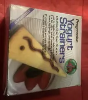 (Box of 2) - Progressive 16 Oz Yogurt Strainers - New in Box LGYS-53