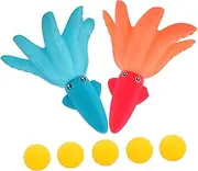 COMNESTBI Interactive Toddler Game Ball Launcher Toy Catch The Ball Game Kids Active Play