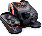Under Desk Elliptical Machine Electric Ellipse Leg Exerciser for Seniors Fully Assembled Seated Pedal Exerciser
