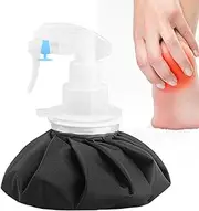 Refillable Ice Pack,Leakproof Ice Cold Pack Hot Water Bag - Leak-Proof Travel Freezer Storage for Knees Ankles Forehead Discomfort Relief Accessories