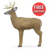 Shooter Buck 3D Foam Archery Target Practice Crossbow Bow Deer Hunting w Inserts