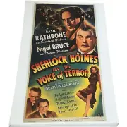 ￼ Sherlock Holmes And The Voice Of Terror, Basil Rathbone, Poster 11 x 17 (358)