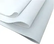 Fusible Interfacing Fabric Track Iron Iron on Interfacing Patchwork 200/300/400g Single Side Fabric Adhesive Cotton Batting Cream Interlining Filler(400g 100x50cm)
