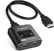 Simplecom CM302 Bi-Directional 2 Way HDMI 2.0 Switch Selector 4K@60Hz HDCP 2.2