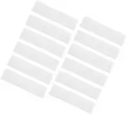 Veemoon 12 Wall Name Plate Holders 36 White Card Covers Adhesive Index Card Pockets for Office School Library Warehouse