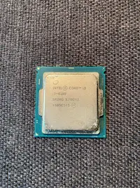 在飛比找Yahoo!奇摩拍賣優惠-INTEL CPU CORE i3-6100 功能正常