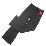 NWT SPANX 20252R Perfect Pant in Charcoal Heather Knit Ponte Hi-Rise Flare 2X