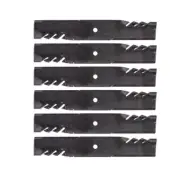 (6) Oregon 596-344 Gator Mulching G5 Mower Blades Fits Great Dane 52" D18037