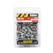Buildex 10-16 x 16mm Climaseal Hex Head Metal Tek Screws - 100 Pack